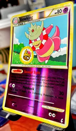🔥 2011 Pokemon TCG Call of Legends - Slowking - Reverse Holo - 32/95 - LP 🔥 - Image 3