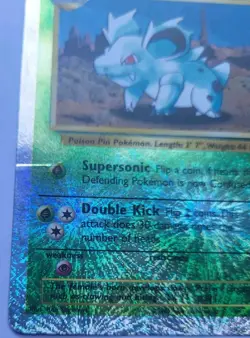2003 Pokemon Reverse Holo Foil Nidorina Legendary Collection 55/110 WoTC - MP - Image 5