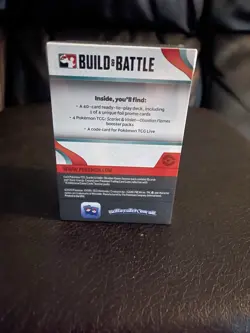 Pokemon TCG Scarlet & Violet: Obsidian Flames Build & Battle Box 820650853968 - Image 2