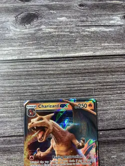 Charizard GX SM195 - Sun & Moon Black Star Promo Holo Pokemon NM/MINT - Image 3