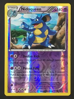 Pokemon TCG Nidoqueen 68/160 XY Primal Clash Reverse Holo Uncommon HP - Image 1