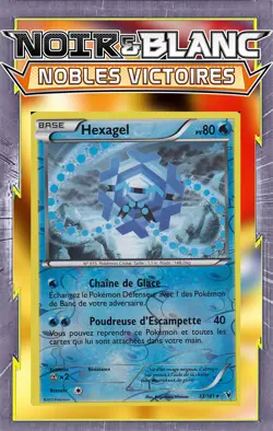 Hexagel Reverse - NB03:Nobles Victoires - 33/101 - Carte Pokemon Francaise - Image 1