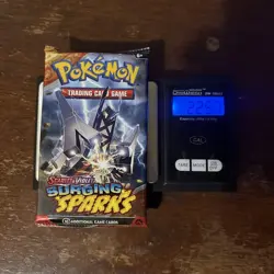 (VERY HEAVY) 22.57 Pokemon TCG Surging Sparks Booster Pack (SEALED)✅ ! - Image 1