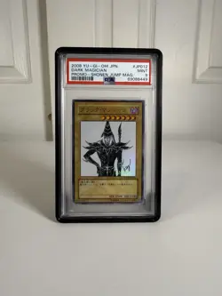 Yu-Gi-Oh! Dark Magician Shonen Jump Magazine Promo WJMP-JP012 PSA 9 - Image 1