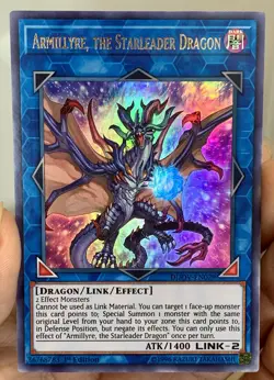 Yugioh Armillyre the Starleader Dragon DUOV-EN029 Ultra Rare 1st Ed NM w/Track - Image 1