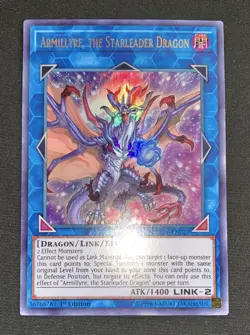 Yugioh Armillyre the Starleader Dragon DUOV-EN029 Ultra Rare 1st Ed NM w/Track - Image 2