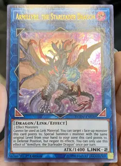 Yugioh Armillyre the Starleader Dragon DUOV-EN029 Ultra Rare 1st Ed NM w/Track - Image 4