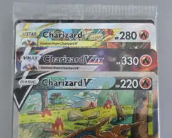 Charizard UPC VSTAR VMAX SWSH260 SWSH261 SWSH262 Promo Cards New Sealed - Image 1