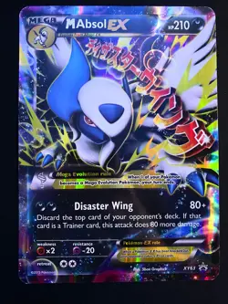M Absol EX #XY63 JUMBO OVERSIZED Card Pokemon Promo - Pokemon TCG - Image 1