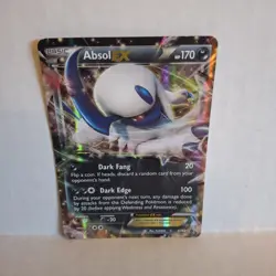 Absol EX XY62 Black Star Promo Pokemon Card See Description - Image 1