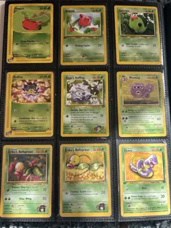 Vintage Pokemon 9 Card Lot - 9 Vintage Pokemon Cards - Pokemon TCG Various Sets - Image 1