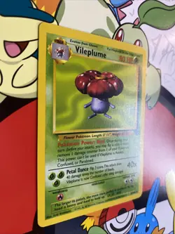 Vileplume 31/64 Jungle Set Non-Holo Rare Pokemon TCG Card WOTC, LP+ Condition - Image 2