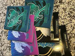 Pokemon Huge Lot Cards Dice Sleeves Guides Rare Great Lot - Image 2