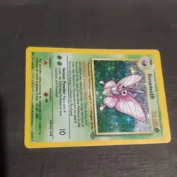 Vintage Venomoth 13/64 Jungle Holo Rare Pokemon Card TCG - Image 2