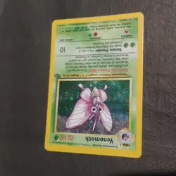 Vintage Venomoth 13/64 Jungle Holo Rare Pokemon Card TCG - Image 4