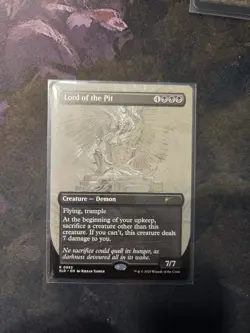 MTG Kieran Yanner Demonic Tutor Non-Foil Edition Secret Lair Bonus Card - Image 1