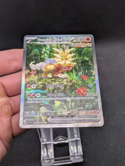 Gouging Fire ex 204/162 Temporal Forces SIR Illustration Rare Pokemon Card *New* - Image 4