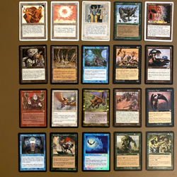 20x Assorted Vintage Magic The Gathering Rares - SEE DESC FOR CARD LIST - Image 1