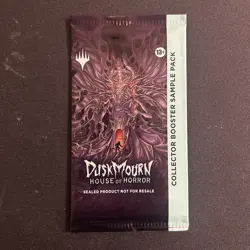 10x MTG Duskmourn House of Horror Collector Booster Sample Packs All Sealed! - Image 2