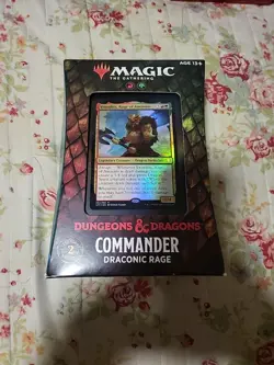 MTG - Draconic Rage Command Deck Sealed Dungeons & Dragons - Image 1