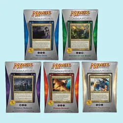 Commander 2013 - Set of 5 Sealed Decks MtG Magic the Gathering New Case In Box 653569832430 - Image 1