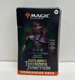 MAGIC THE GATHERING COMMANDER DECK_ GRAND LARCENY - Image 1