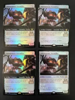 MTG- Autonomous Assembler x4 - The Brother's War FOIL - Image 1