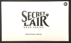 Magic the Gathering - Secret Lair: Junji Ito (Japanese Non-Foil) - SEALED MtG - Image 1