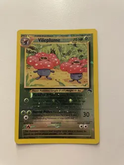 Vileplume Reverse Holo Pokemon TCG Southern Islands 17/18 2001 - Image 1