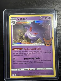 Pokemon TCG Gengar Trick Or Trade 2023 NM Stamped Holo - Image 1