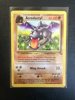 Vintage Aerodactyl Rare - Pokemon 1999 Jungle Set #16/62 Non-Holo WOTC - Image 1