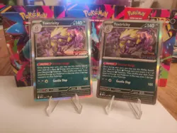 Pokemon TCG Toxtricity Phantasmal Flames Prerelease Stamped Promo 017 - Image 1