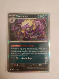 Pokemon TCG Toxtricity Phantasmal Flames Prerelease Stamped Promo 017 - Image 4