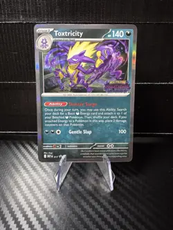 Toxtricity MEP-017 Phantasmal Flames Prerelease Promo Pokemon TCG - Image 1