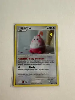 Happiny 14/17 - POP Series 8 Promo Pokemon Holo Foil Rare Nice! - Image 1
