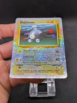 Pokemon Legendary Collection Reverse Holo Magnemite 80/110 WOTC LP EXCELLENT - Image 3
