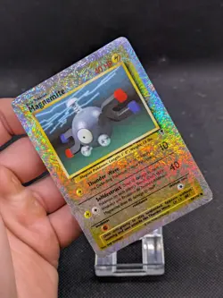 Pokemon Legendary Collection Reverse Holo Magnemite 80/110 WOTC LP EXCELLENT - Image 4