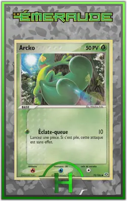 Arcko - EX:Emeraude - 70/106 - Carte Pokemon Francaise - Image 1