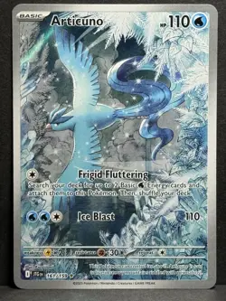 Pokemon TCG Articuno IR 161/159 Journey Together Near Mint Condition - Image 1