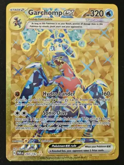 Garchomp ex 260/182 S&V Paradox Rift Full Art Hyper Rare Holo Pokemon 2023 NM - Image 1