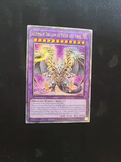 Yu-Gi-Oh Ultimate Dragon of Pride and Soul ROTA-EN000 Quarter Century Rare (QCR) - Image 1