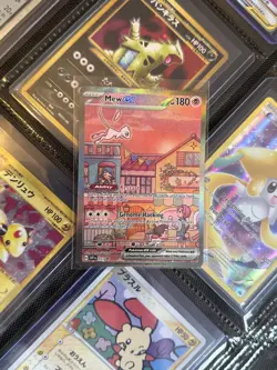 Pokemon Mew EX 053 SVP Scarlet Violet Promo Holo Card English, 151 Series - Image 1