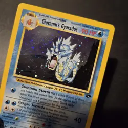 Pokemon Card - Gym Challenge Rare Holo Giovanni's Gyarados 5/132 - NM/Excellent - Image 2