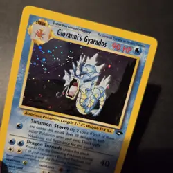 Pokemon Card - Gym Challenge Rare Holo Giovanni's Gyarados 5/132 - NM/Excellent - Image 3