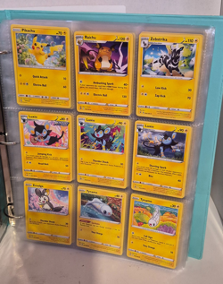 Pokemon Card Binder Lunchbox Collection Lot 150+ English Cards & Holos Plus More - Image 4