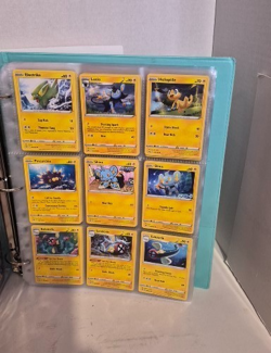 Pokemon Card Binder Lunchbox Collection Lot 150+ English Cards & Holos Plus More - Image 5