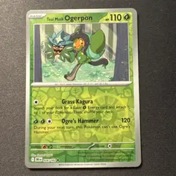 Destined Rivals - Teal Mask Ogerpon - 026/182 - Reverse Holo - Pokemon TCG - Image 1