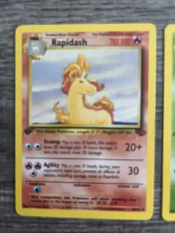 Pokemon Jungle and Fossil First Edition Card Lot - 4 Cards NM - Image 2