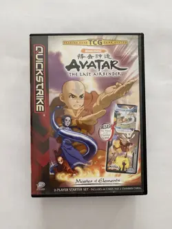 AVATAR THE LAST AIRBENDER QUICKSTRIKE TRADING CARD GAME 2 PLAYER STARTER SET - Image 1