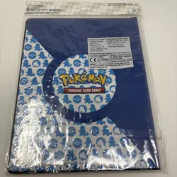 Squirtle Pokemon Ultra Pro A4 Album Folder 9 Pocket Portfolio Holds 180 Cards - Image 2